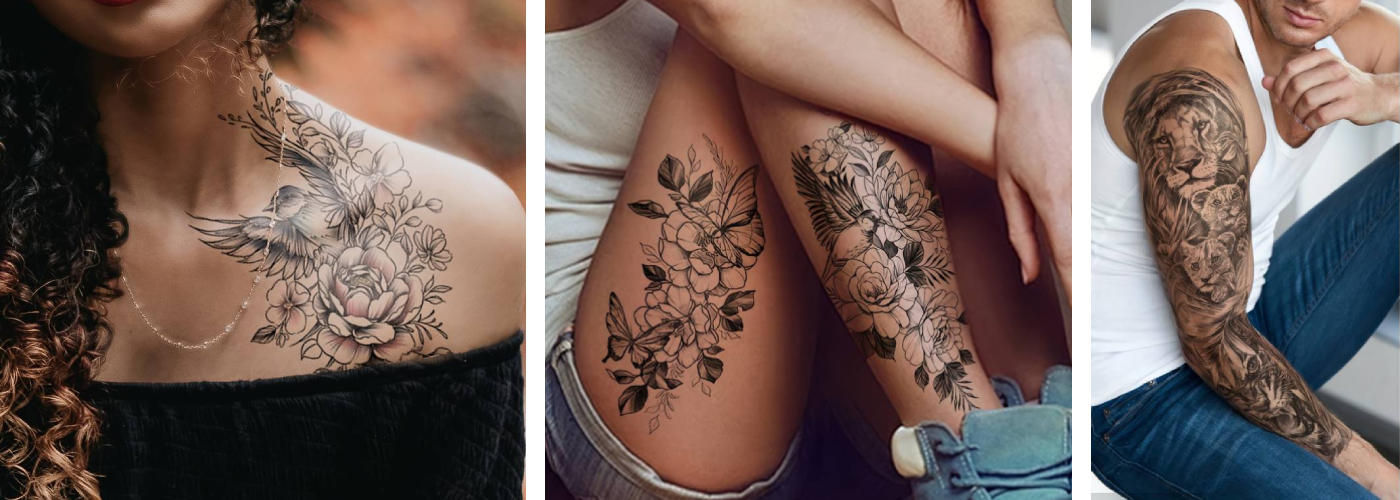 GlittersXL - Temporary Tattoos