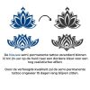 Temporary Tattoo Bloem (8x11 cm)