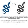 Temporary Tattoo Slang (6x6 cm)